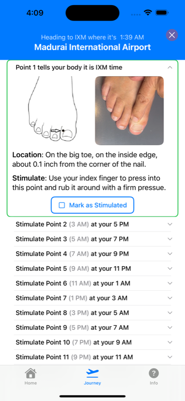 Acupressure Instructions